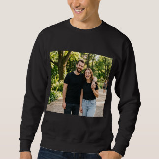 Camisetas de pareja a juego lisas en blanco negro 
