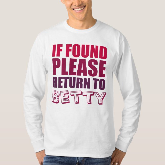 Camisetas de parejas divertidas personalizadas (Anverso)