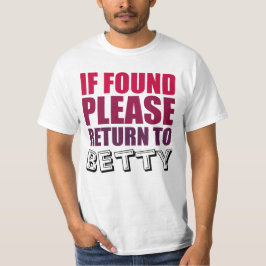 Camisetas de parejas divertidas personalizadas