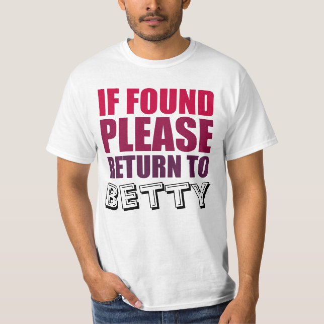 Camisetas de parejas divertidas personalizadas (Anverso)