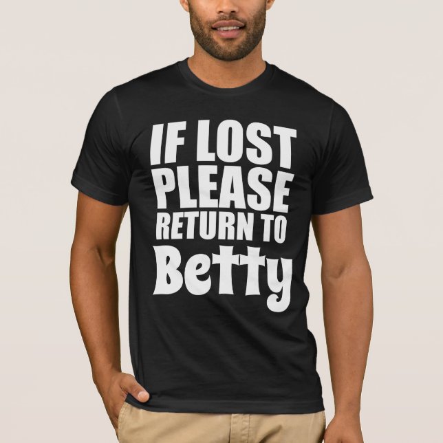 Camisetas de parejas divertidas personalizadas (Anverso)