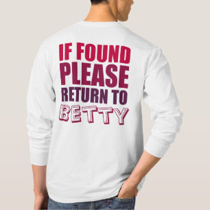 Camisetas de parejas divertidas personalizadas