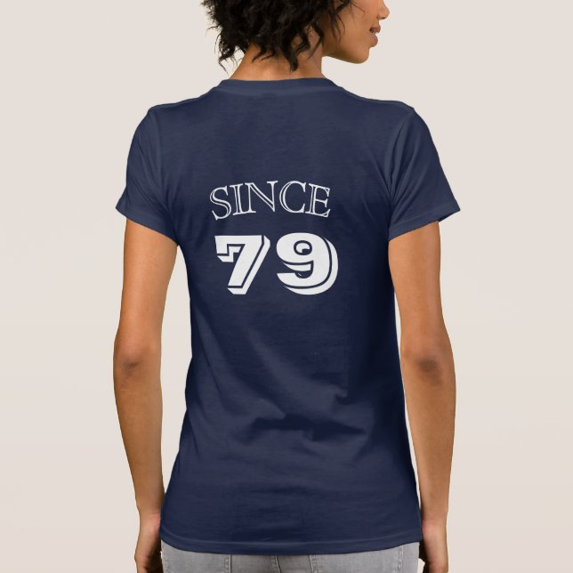 Camisetas de parejas; JUNTOS DESDE... (camisa 2 de (Reverso)