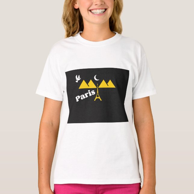Camisetas de París para mujeres' (Anverso)