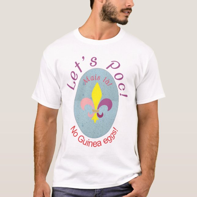 Camisetas de Pascua Cajún (Anverso)
