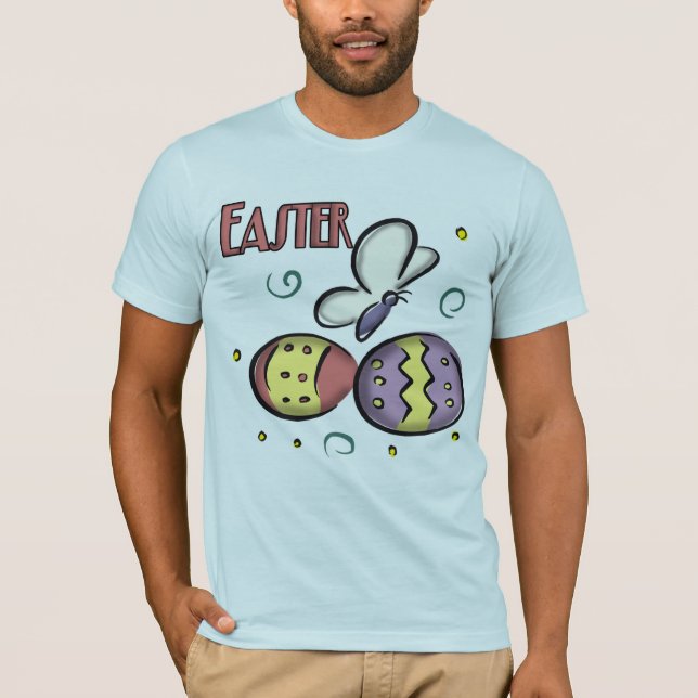 Camisetas de Pascua de la mariposa (Anverso)