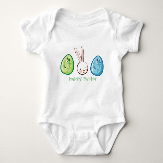 Camisetas de Pascua de Niños Huevos (Anverso)