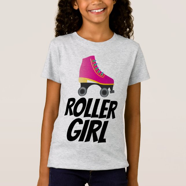 CAMISETAS DE PATINAJE PARA CHICAS (Anverso)