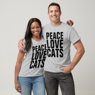Camisetas de PEACE LOVE CATS