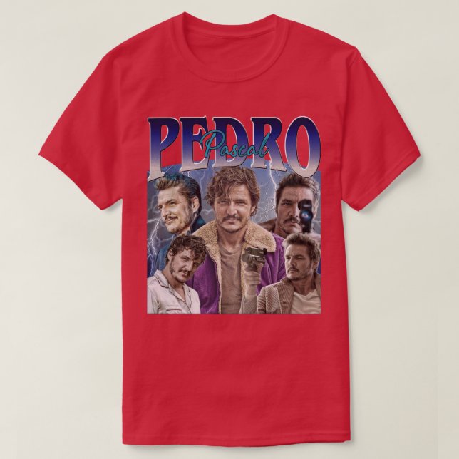 Camisetas de Pedro Pascal Homage T (Diseño del anverso)