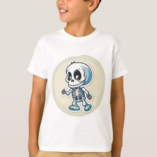 Camisetas de Pegatina de esqueleto Personalizado d