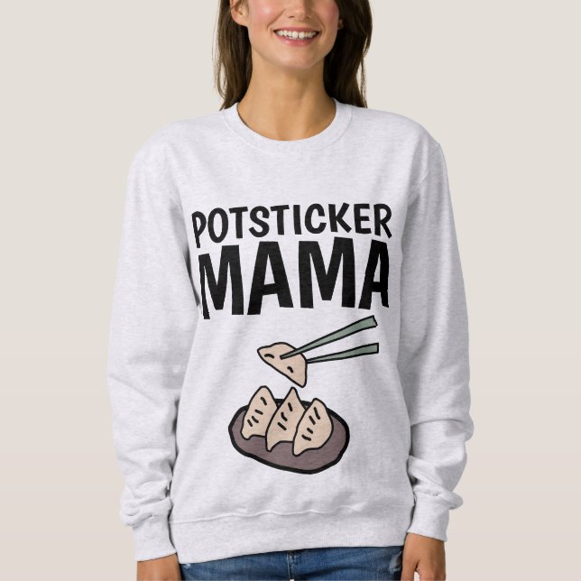 Camisetas de PEGATINA POTSTICKER MAMA POT (Anverso)