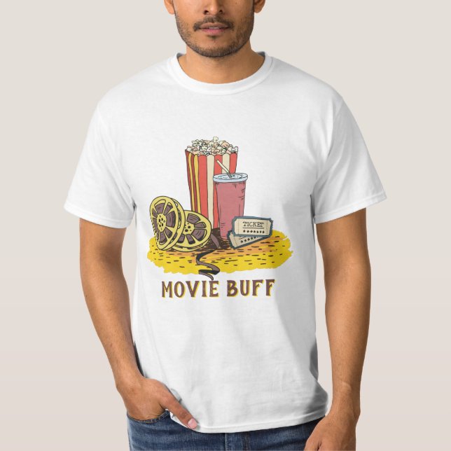 Camisetas de películas de texto personalizado (Anverso)