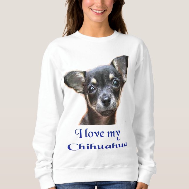 Camisetas de perro Chihuahua (Anverso)