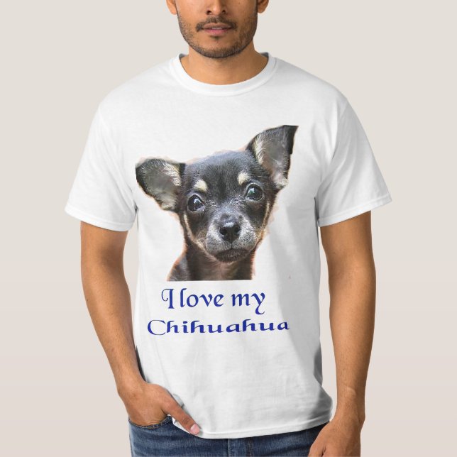 Camisetas de perro Chihuahua (Anverso)