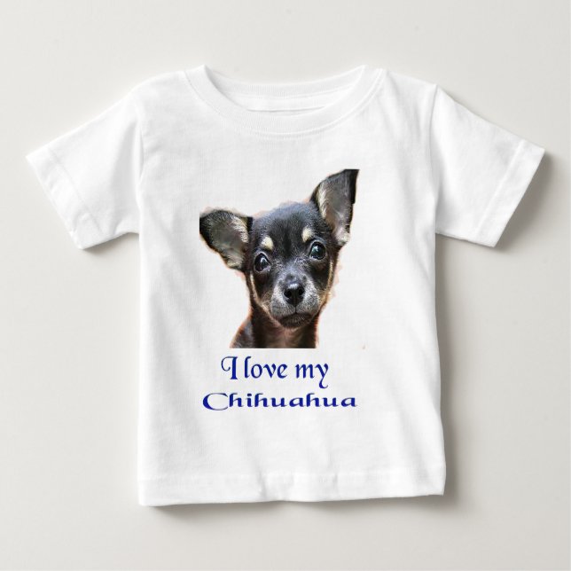 Camisetas de perro Chihuahua (Anverso)