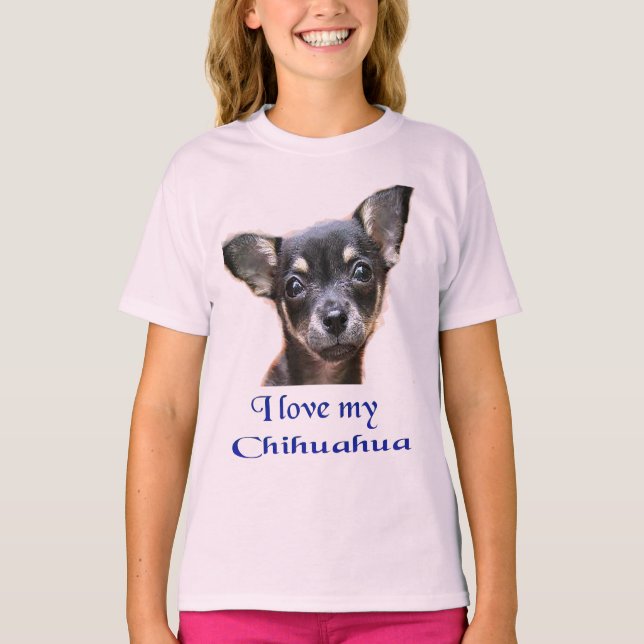 Camisetas de perro de Chihuahua (Anverso)