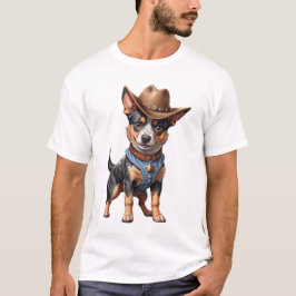 camisetas de perro de ganado australiano con heele