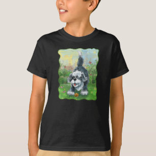 Camisetas de perro de oveja agobiante