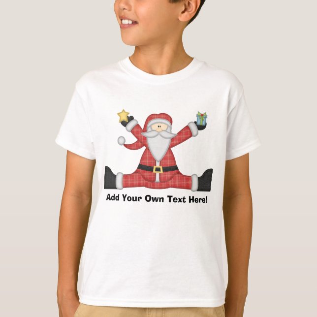 Camisetas de personalizable Santa (Anverso)