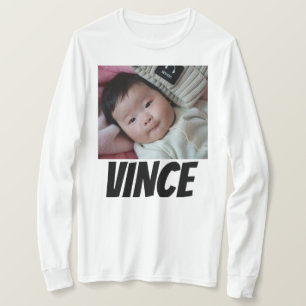 CAMISETAS DE PERSONALIZADO DE FOTOS DE BEBÉ - AGRE