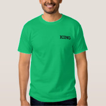 Camisetas de Personalizado verde King Kelly para h