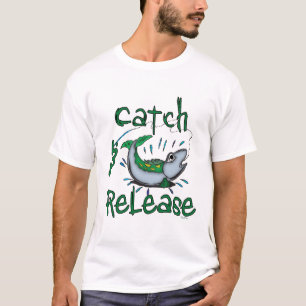 Camisetas de pesca de captura y liberación
