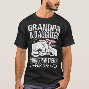 CAMISETAS de pesca de GRANDPA y DAUGHTER