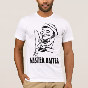 Camisetas de pesca divertidas, MASTER BAITER