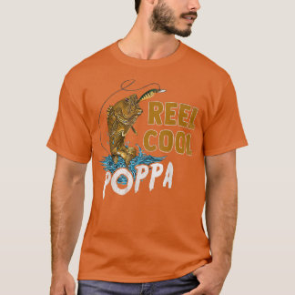 Camisetas de pesca para hombre Mens Reel Cool Popp