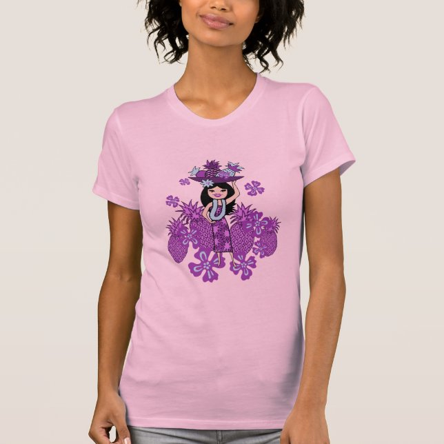 Camisetas de Pineapple Luau Gal (Anverso)