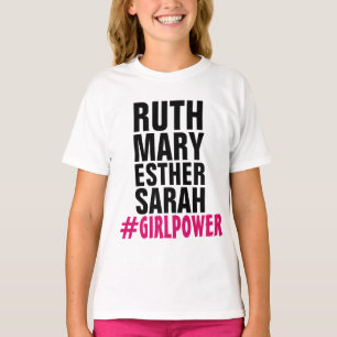 Camisetas de PODER CHICA CRISTIANAS, RUTH SARAH ES