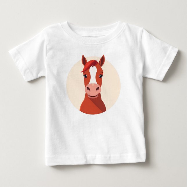 Camisetas de pony de castaño dulce (Anverso)