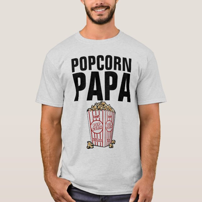 Camisetas de POPCORN PAPA DAD (Anverso)