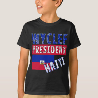 Camisetas de presidente Haití de WYCLEF, tazas,