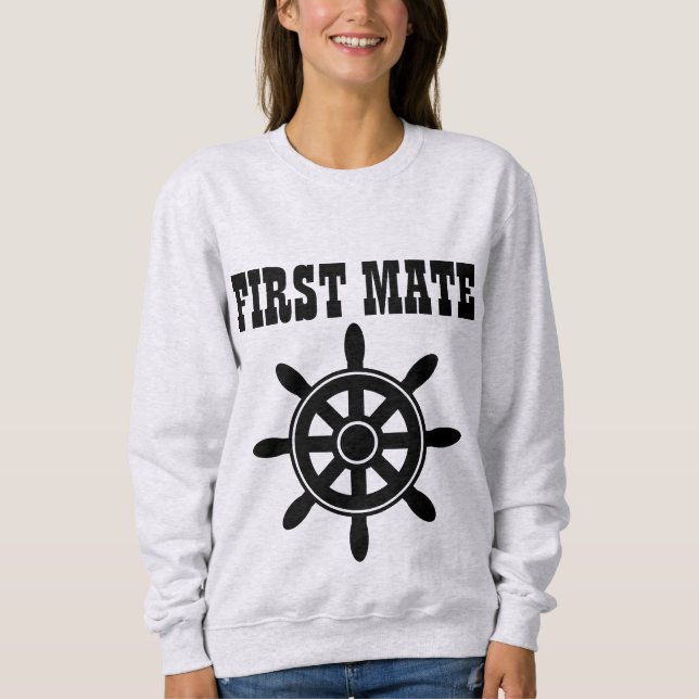 Camisetas de primer mate Nautical (Anverso)