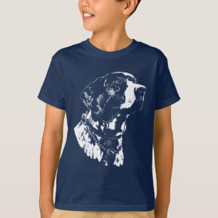 Camisetas de punteros niños con camisetas de perro