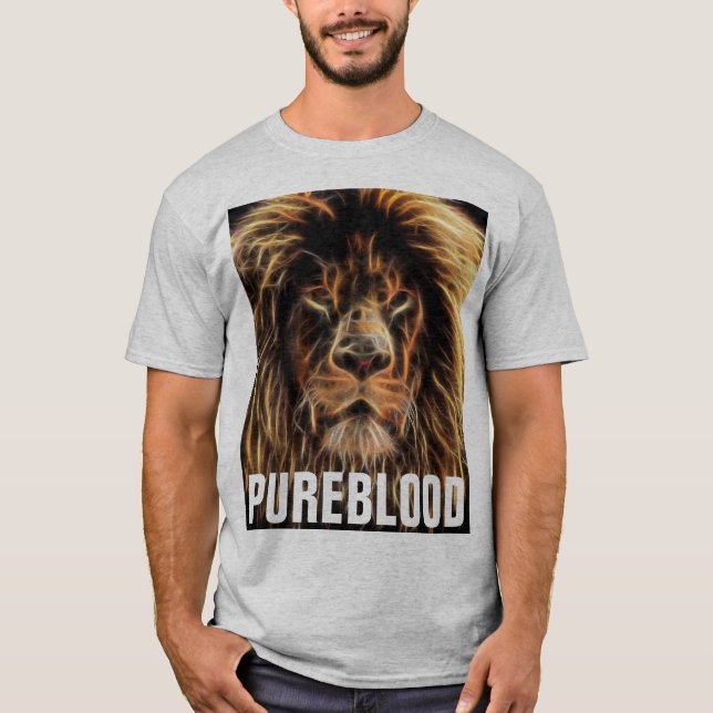 Camisetas de PUREBLOOD LION (Anverso)