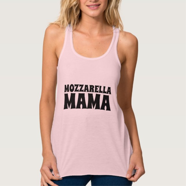 CAMISetas DE QUESO MOZARELLA MAMA (Anverso)