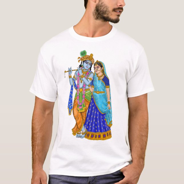 Camisetas de Radha Krishna (Anverso)