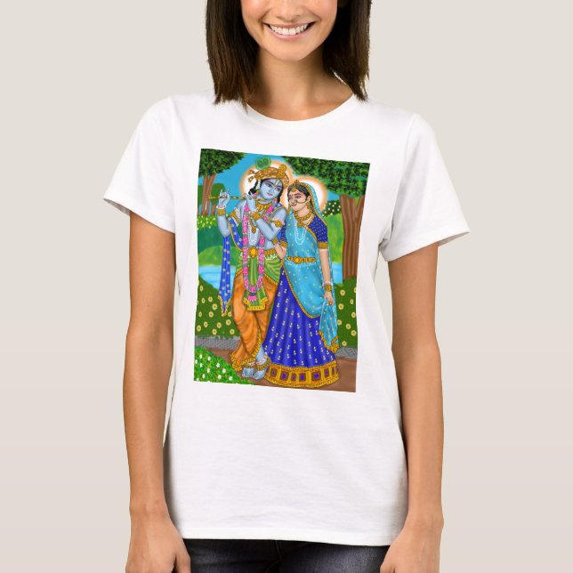 Camisetas de Radha Krishna (Anverso)