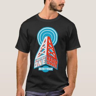 Camisetas de radio del servicio de la pista de