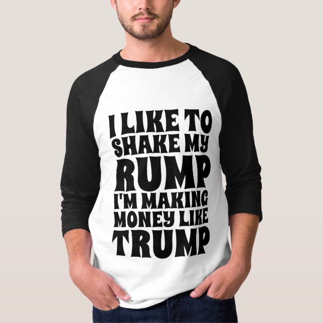 CAMISETAS DE RAP DE TRUMP (Anverso)