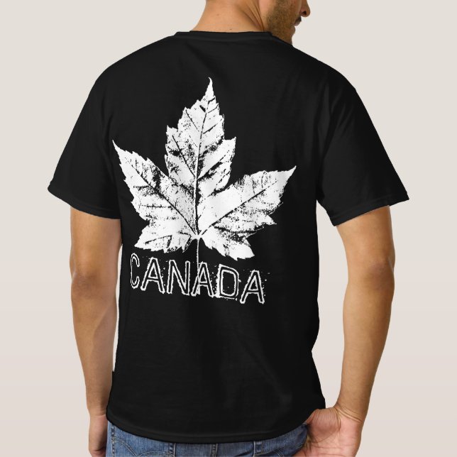 Camisetas de recuerdo de Canadá para Camisetas de  (Reverso)