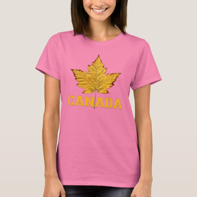 Camisetas de recuerdo de Canada Shirt Jersey Canad (Anverso)