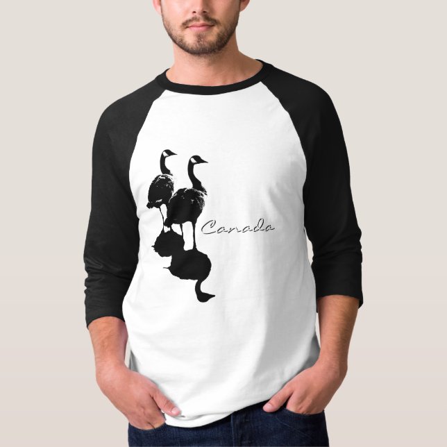 Camisetas de recuerdo de Canadá y Jersey de Goose (Anverso)