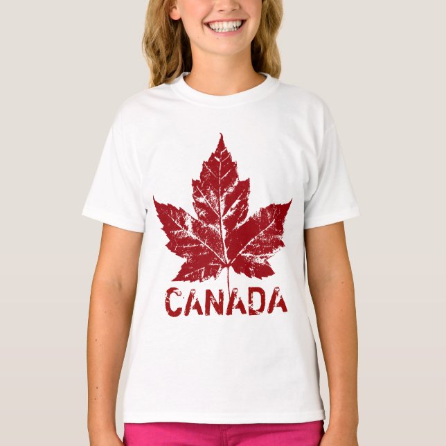 Camisetas de recuerdo de niños sudaderas de Canadá (Anverso)