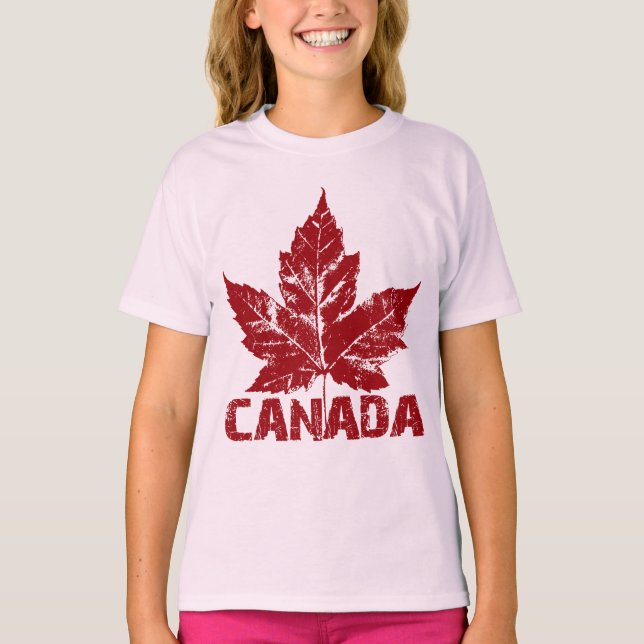 Camisetas de recuerdo de niños sudaderas de Canadá (Anverso)