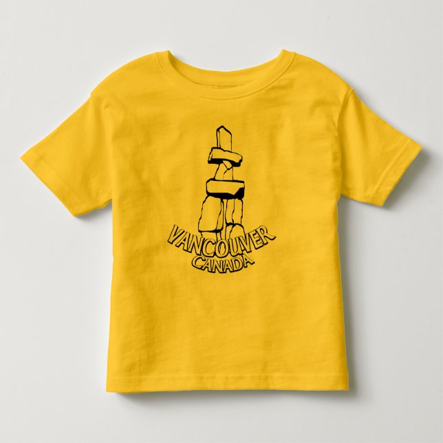 Camisetas de recuerdo del niño de Vancouver Tee de (Anverso)