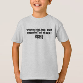 Camisetas de reflexión de espejo